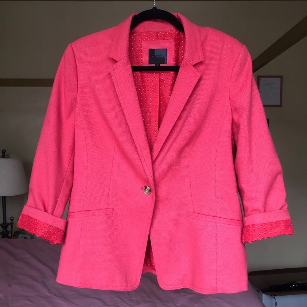 Coral Pink Women’s Blazer